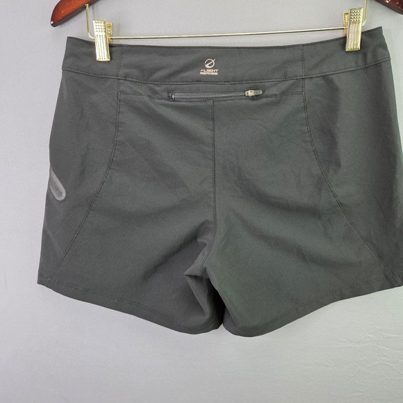 The North Face Flight Series Shorts Womens 8 Black Hiking Running Athletic Zip - Picture 8 of 10
